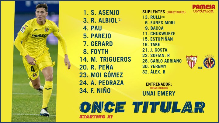 Sevilla - Villarreal