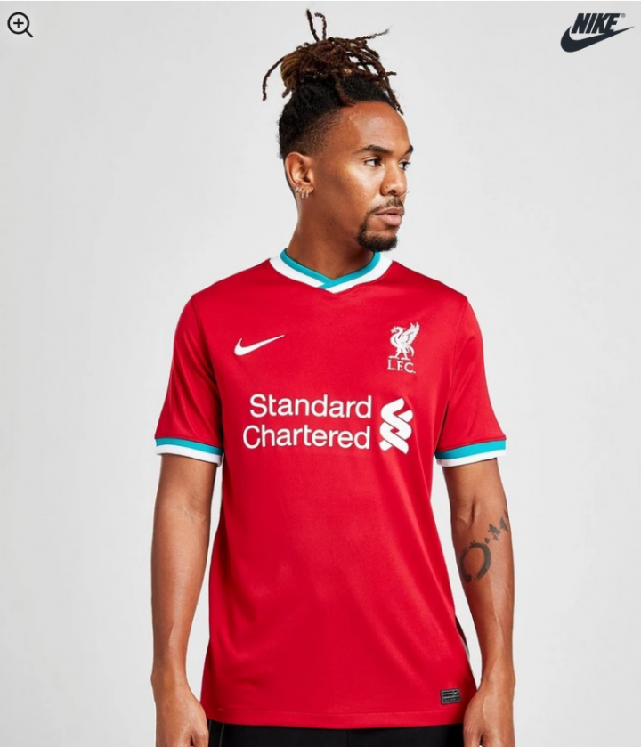 Camiseta local Liverpool 2020/21