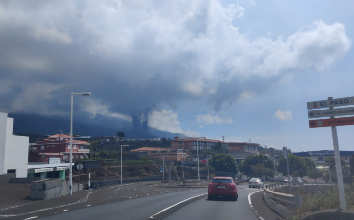 El Volcán de La Palma