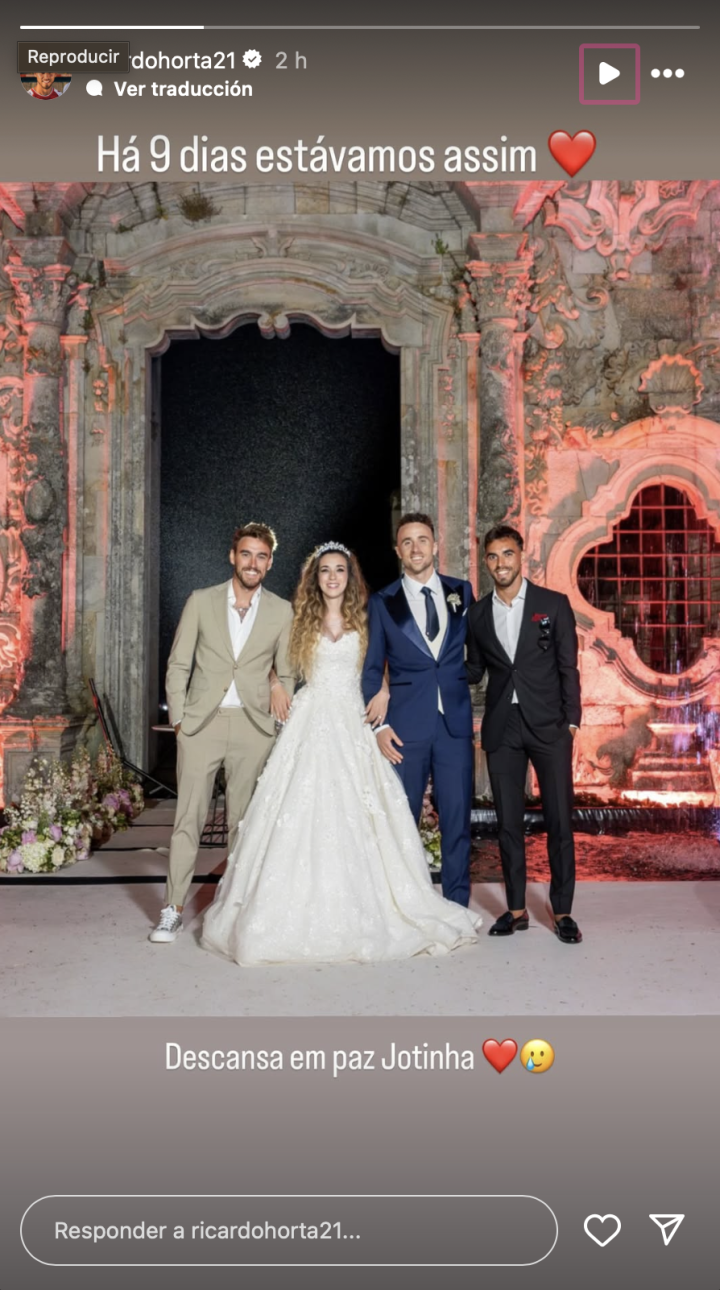 Ricardo Horta dice un último adiós a su amigo