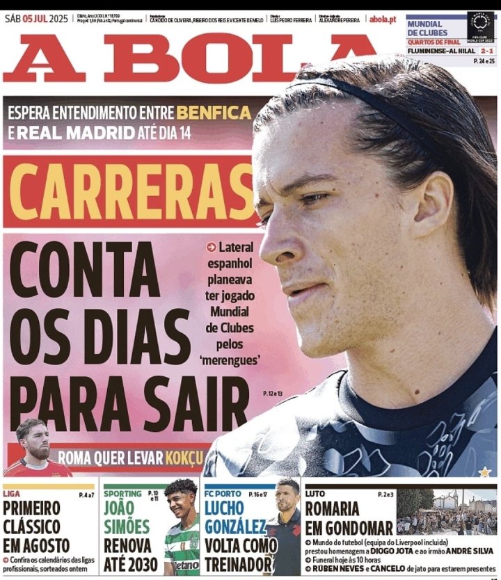 Carreras cuenta los días