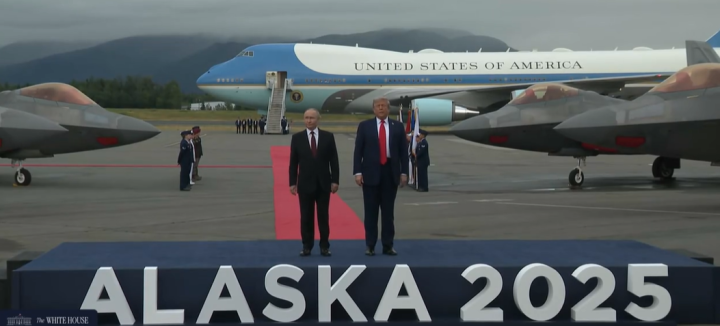 Foto conjunta Trump y Putin
