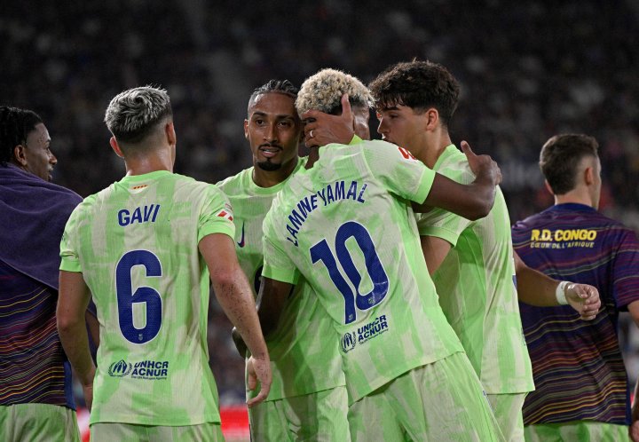 Jugadores del Barcelona