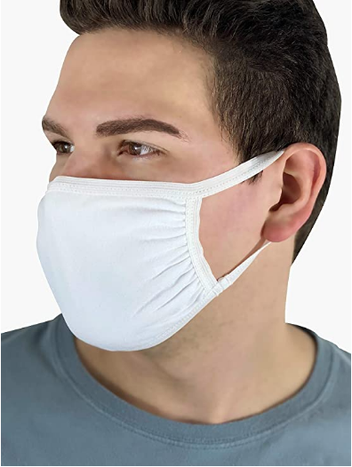 fruit of the loom cotton masks covid-19 amazon prime day 2020 US deal discount
