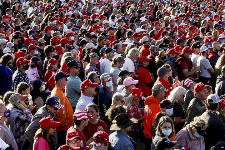 Donald Trump Holds Campaign Rally In Hickory, North Carolina