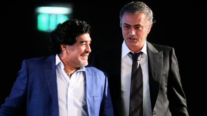 Mourinho and Maradona