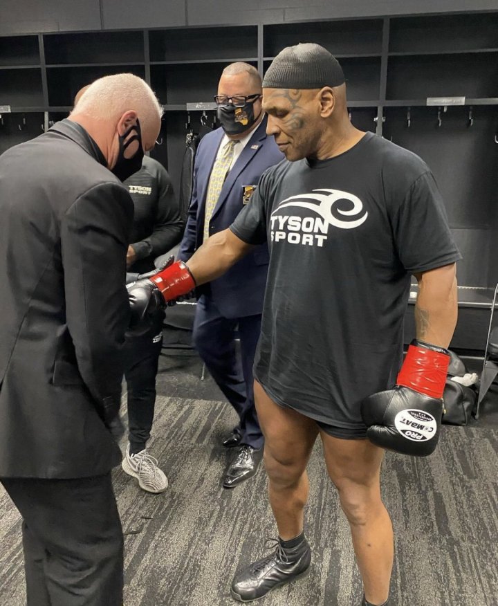 Tyson listo para su pelea