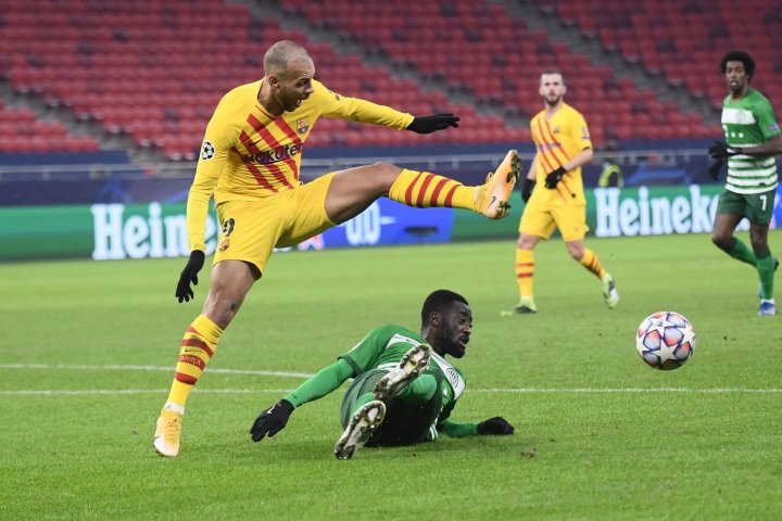 Champions League » News » Barcelona start afresh with five-goal rout of  Ferencvaros