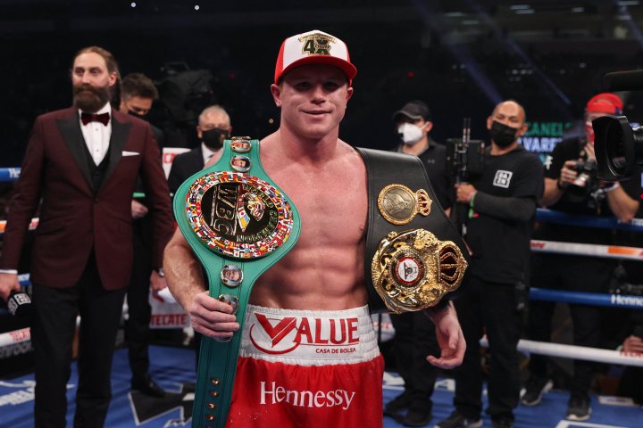 Canelo secures Super Middleweight world titles