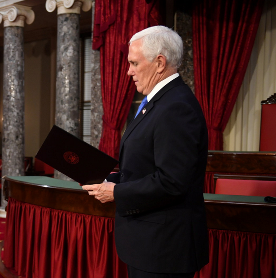 Senator Cornyn tells Pence they'll "get through" 6 January election certification