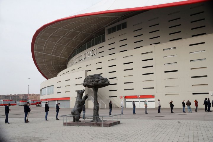 Vacunación en el Wanda Metropolitano