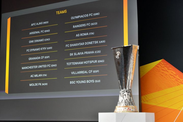 Europa League 2020 21 Round Of 16 Draw As It Happened As Com