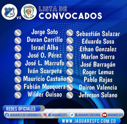 Convocatoria Jaguares