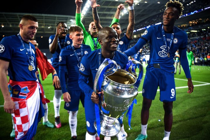 Chelsea celebrate Champions League win with stunning fireworks