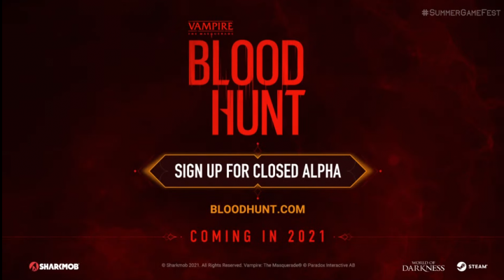 Vampire: Blood Hunt reveal
