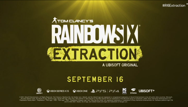 Rainbow Six Extraction reveal