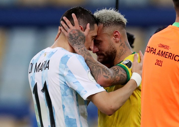 Argentina Copa América 2021 home shirt - Messi finally won a