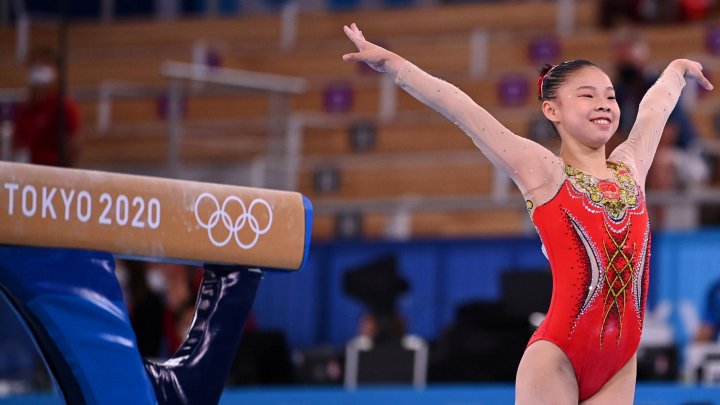 Gymnastics: China 1-2 on the women's beam