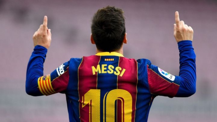 Messi llega a Barcelona