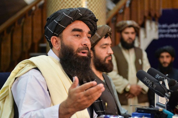 Taliban press conference