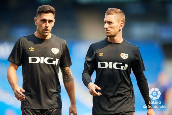 Entrenamiento del Rayo en el Reale Arena