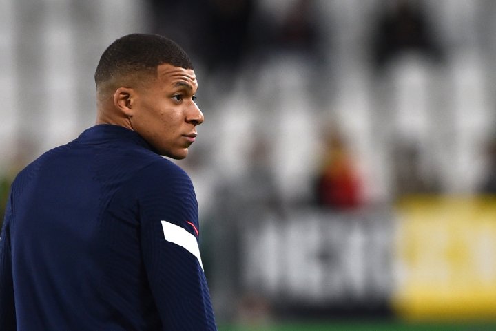 Mbappé 50th cap for France