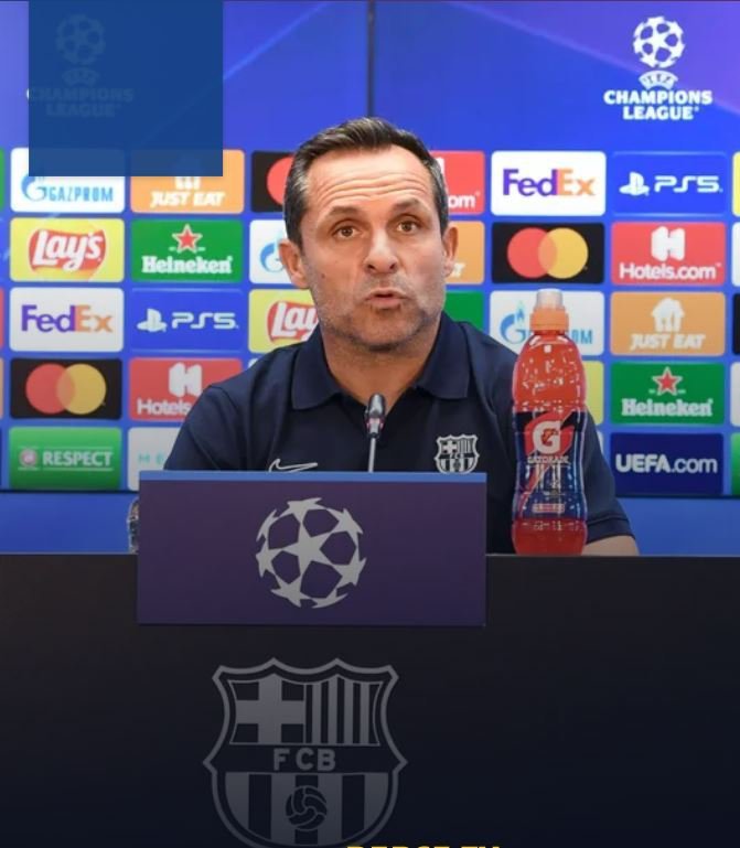 Sergi Barjuan press conference