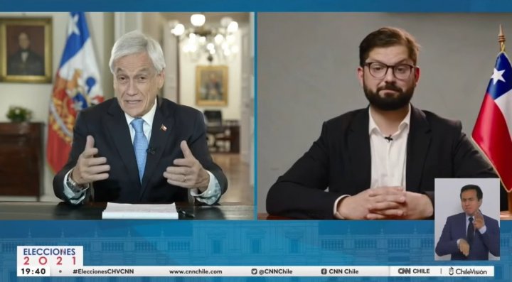 Sebastián Piñera felicita a Boric por su victoria en las Elecciones Presidenciales