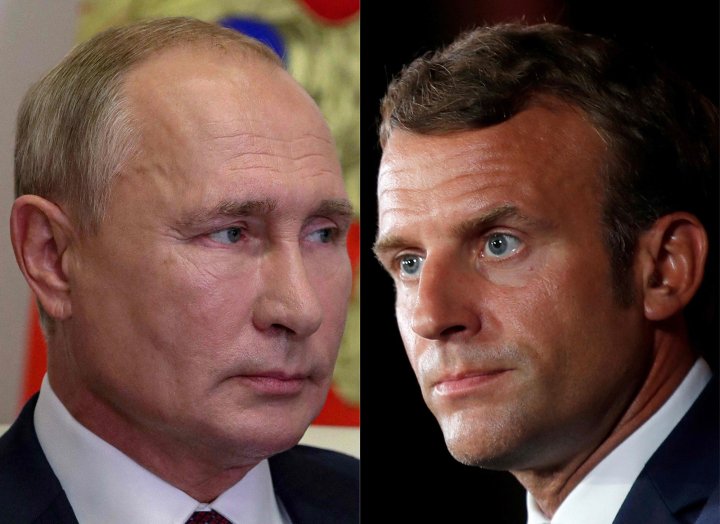 Macron Putin