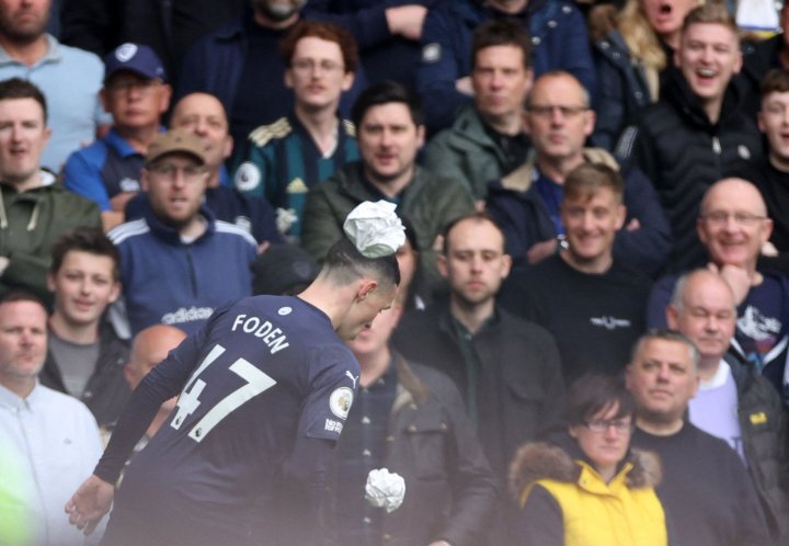 Paper balls at Leeds