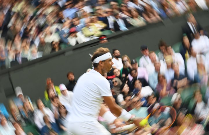 Nadal en Wimbledon