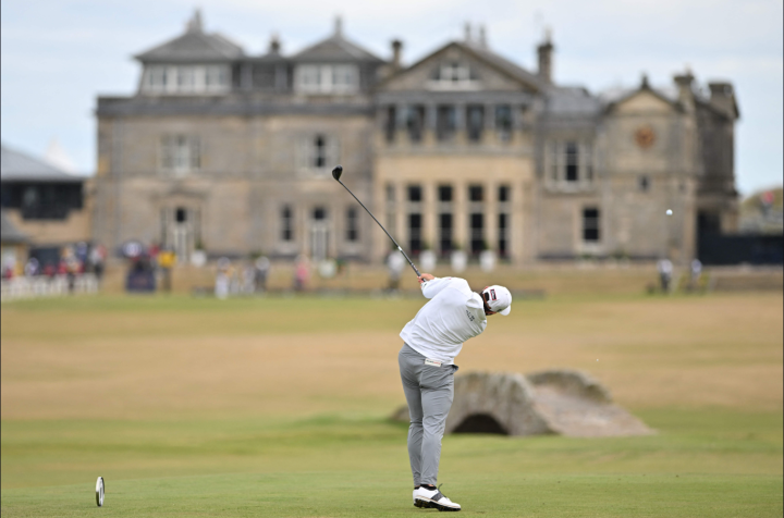 Cam Young is making headlines as he leads the British Open by 3 strokes. 
