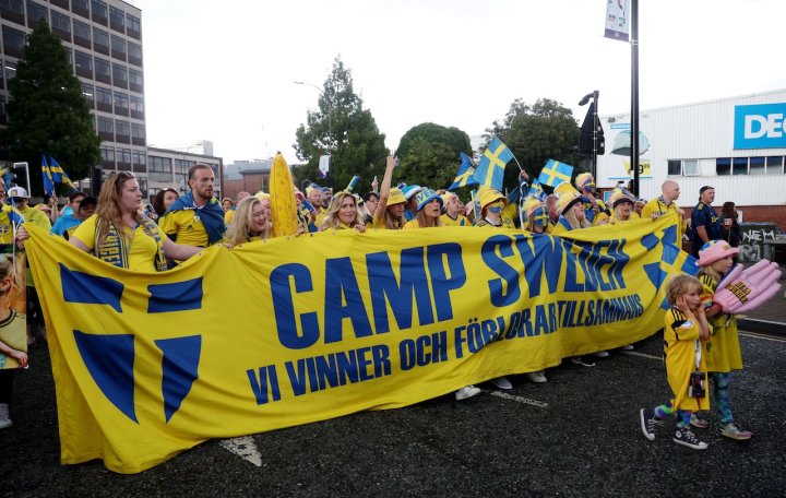 Sweden supporters