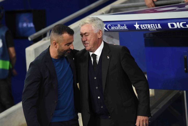 Diego Martínez  and Ancelotti.