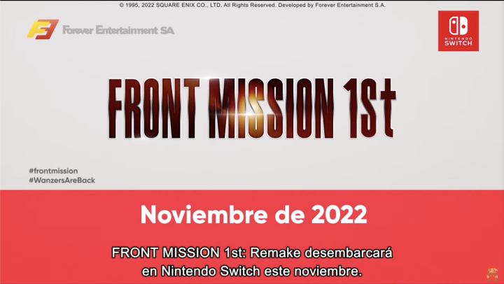 Front Mission remake