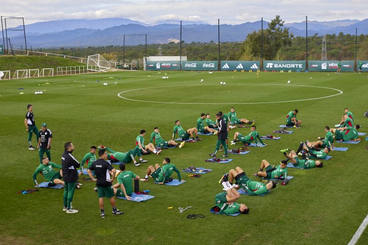 Entrenamiento de México