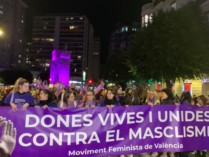 Manifestación en Valencia