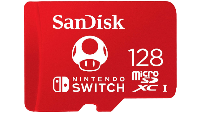 Tarjeta microSDXC para Nintendo Switch