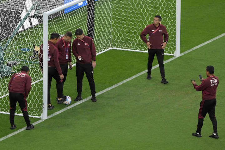Referees test goal-line tech ahead of Portugal vs Morocco