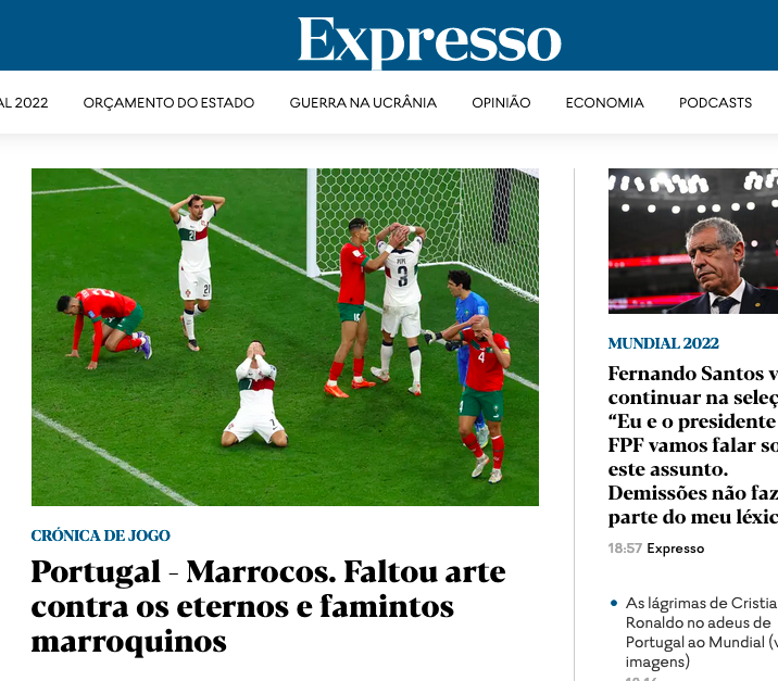 La prensa portuguesa llora con Cristiano la eliminación: "Aprendió poco o nada de España"