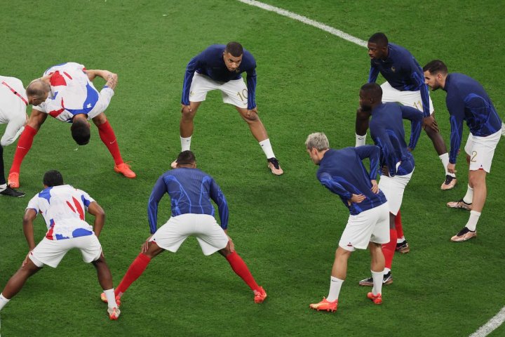 France warm-up