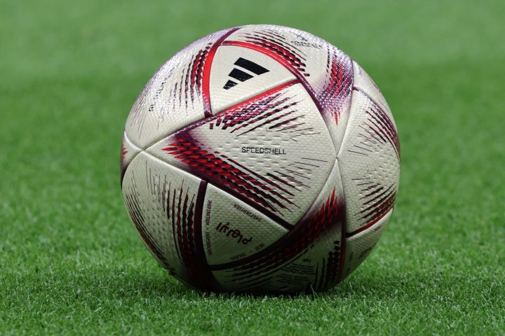 The Al Hilm ball, the official ball of the Argentina vs Croatia semi-final