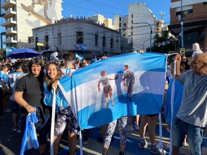 Celebración en Argentina