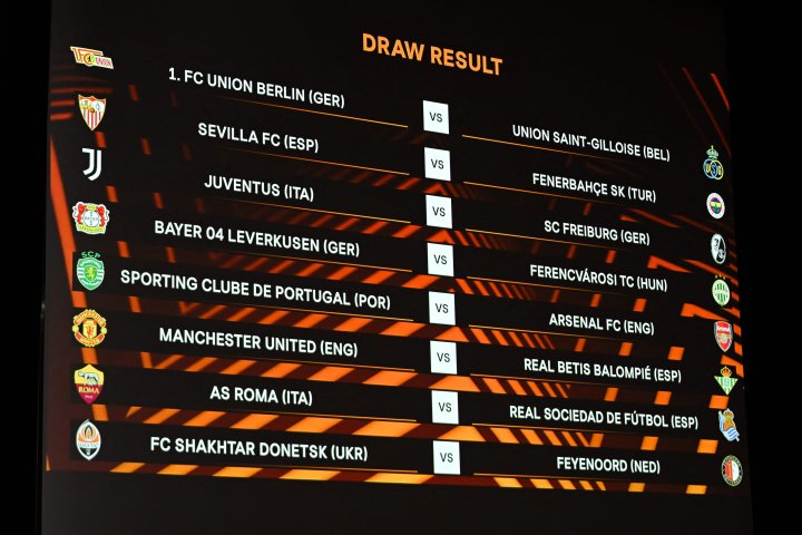 UEFA Europa League round of 16 draw summary: teams, pairings, ties and  schedule - AS USA