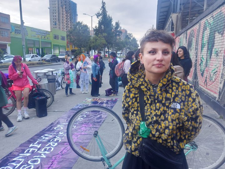 Las feministas del Sur de Bogotá se alistan para un bloqueo con olla popular