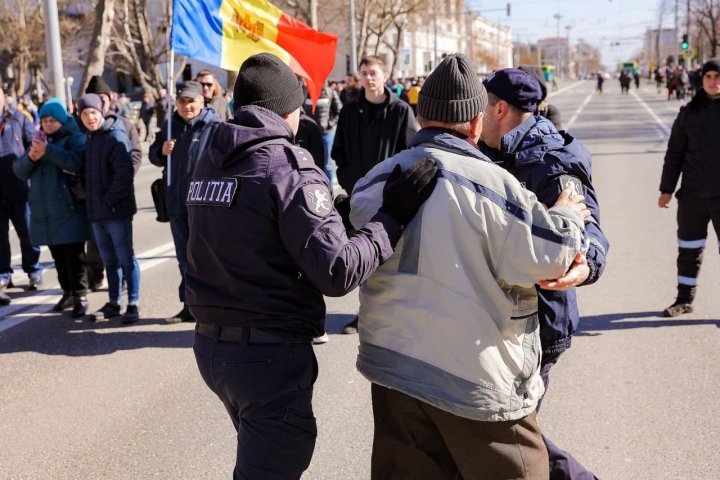 Al menos 50 personas detenidas en Chisinau