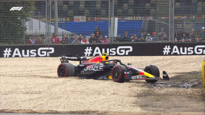 Pérez, en la Q1 del GP de Australia