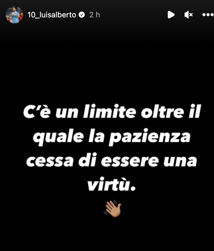 Luis Alberto en Instagram