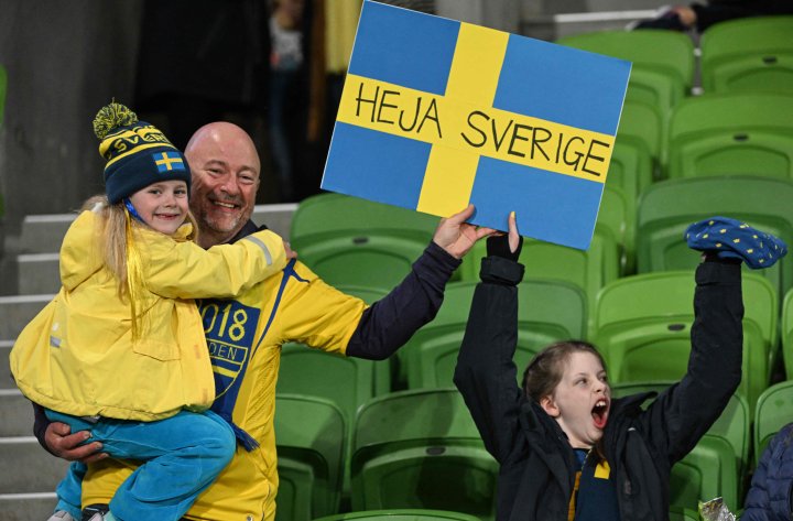 Sweden supporters