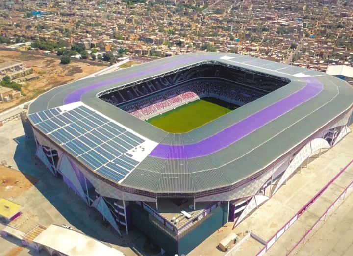 El lugar del encuentro, el Estadio Al Quwa Al Jawiya